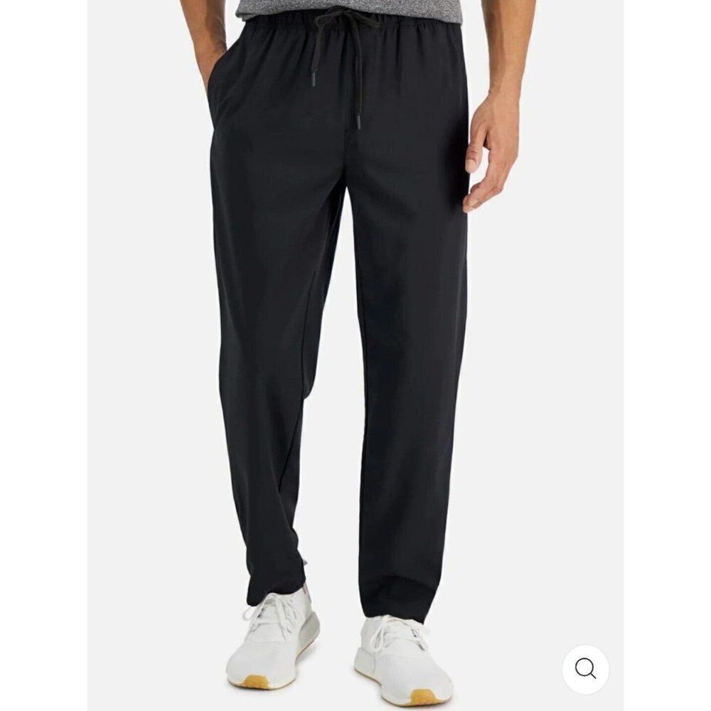Ideology Men's Active Black Stripe Joggers. Size Small.  New With Tags.